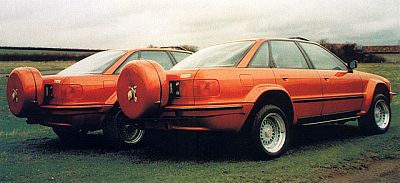 --Increased ground clearance is very obvious.--