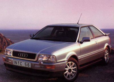 Audi Coupe von vorne